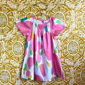 KNOT Kids Beautiful Colorful Printed Cotton Sundress Girls Dress size 5Y